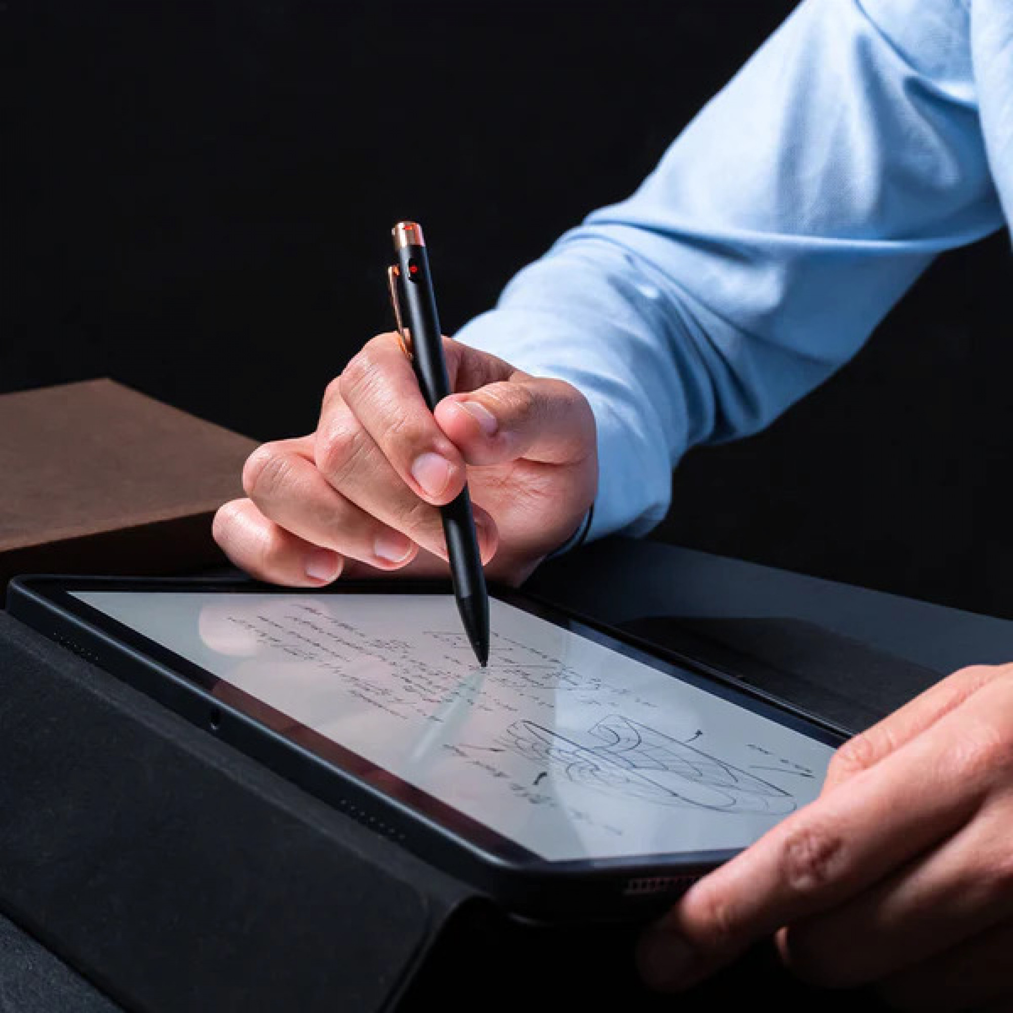 Стилус с голосовым управлением Adonit Ai-Vocal Black для iPhone | iPad